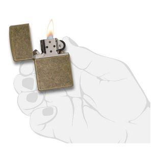 bật lửa zippo màu vàng đồng chính hãng