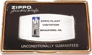 giấy chứng nhận zippo