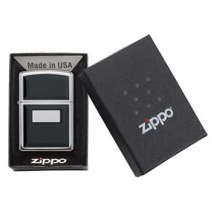 bật lửa zippo họa tiếc chữ nhật chính hãng