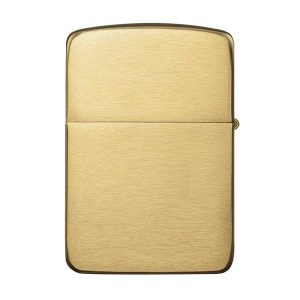 bật lửa zippo họa tiếc màu vàng chính hãng