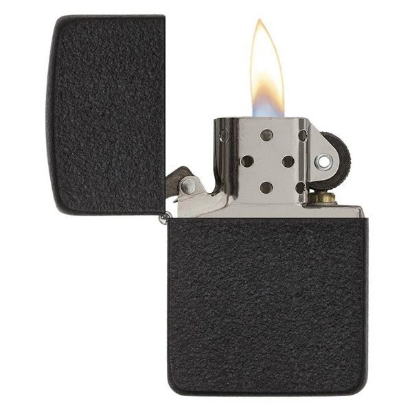 bật lửa zippo họa tiếc màu đen chính hãng