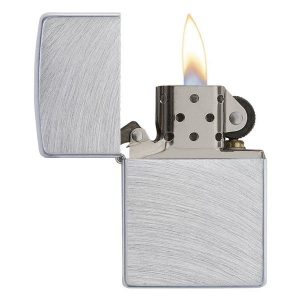 bật lửa zippo họa tiếc màu bạc chính hãng