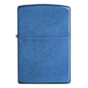 bật lửa zippo họa tiếc màu xanh dương chính hãng