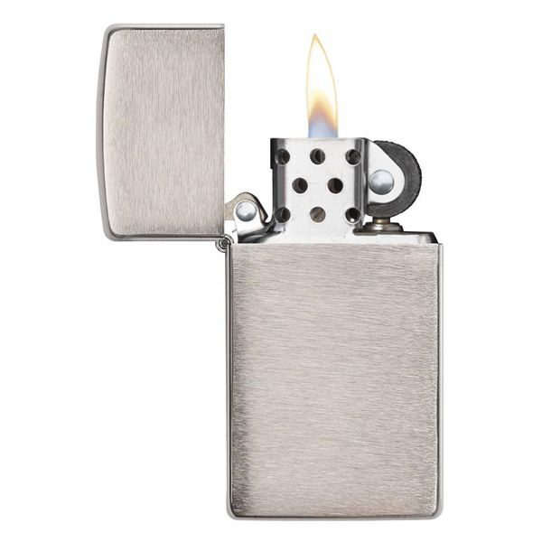 bật lửa zippo cao cấp màu bạc