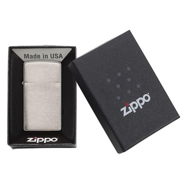 bật lửa zippo cao cấp màu bạc