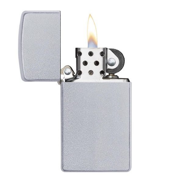 bật lửa zippo cao cấp màu bạc