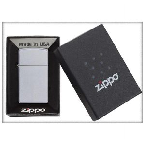 bật lửa zippo cao cấp màu bạc