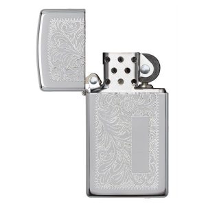 bật lửa zippo cao cấp màu bạc