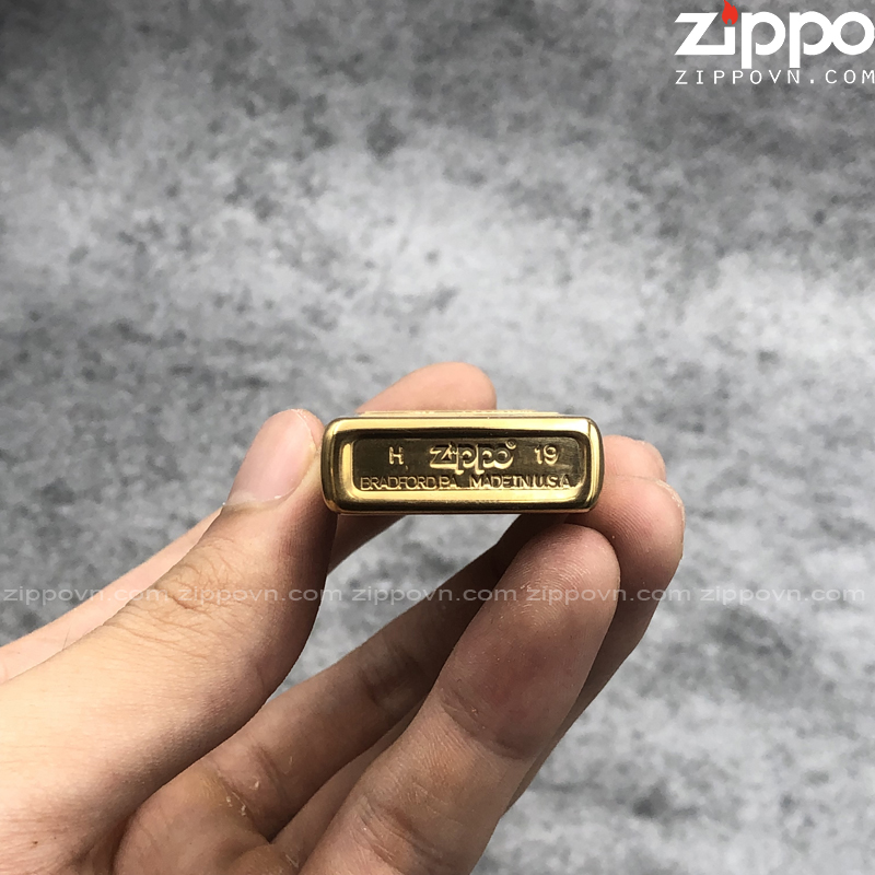 Zippo 1652B - Slim Brass Venetian