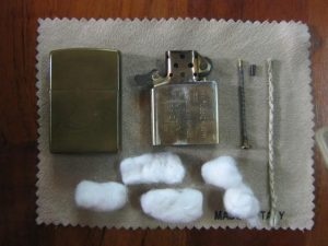 thay bông cho zippo