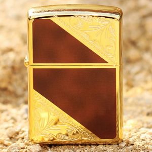 Zippo mạ vàng hoặc làm bằng vàng khối đẳng cấp dành cho người sành điệu