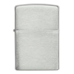 Zippo bạc nguyên khối